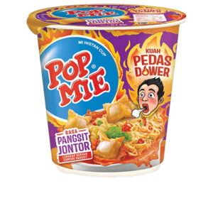 1242 Pop Mie Mi Instan Pedes Dower Pangsit Jontor 75g