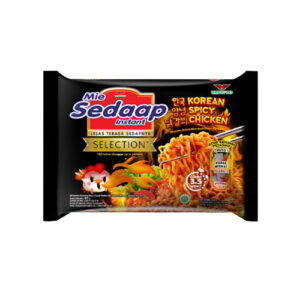 1255 Sedaap Mie Instant Goreng Korean Spicy 87g