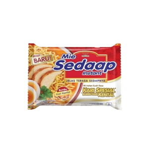 1258 Sedaap Mie Mie Instant Kari Spesial Pck 75g