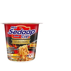 1259 Sedaap Mie Mie Instant Korean Spicy Soup Cup 75g