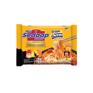 1265 Sedaap Mie Mie Instant Goreng Korean Cheese Buldak 86g