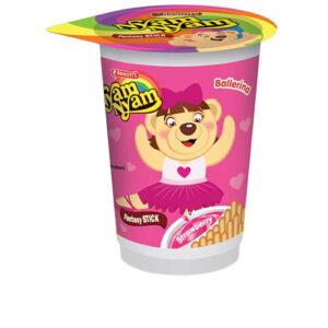 1361 Arnott S Biscuit Nyam Nyam Fntasy Stick Strawberry Cup 25g