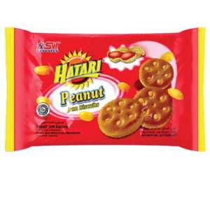 1560 Hatari Jam Biscuit Peanut Pck 250g