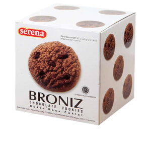 1638 Serena Chocolate Chip Cookies Broniz 80g