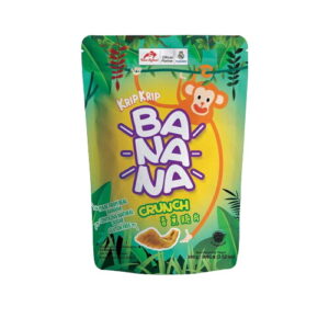 1719 Dua Kelinci Snack Krip Krip Banana Crunch 100g