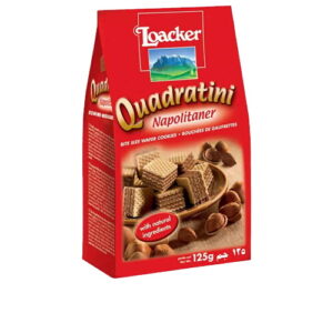 1784 Loacker Wafer Quadratini Napolitaner 125g
