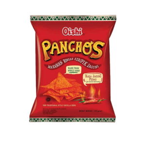 1816 Oishi Panchos Keripik Jagung Pedas 145g