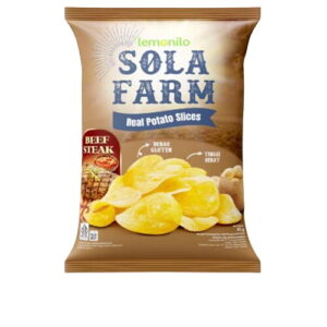 1823 Lemonilo Solafarm Snack Potato Beef Steak 45g