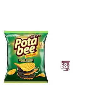 1829 Potabee Snack Potato Chips Seaweed 68g