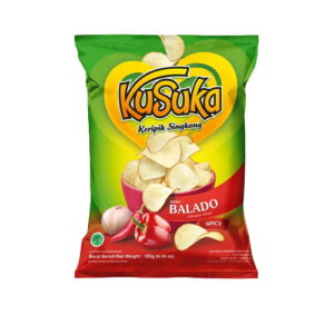 1838 Kusuka Keripik Singkong Balado 180g
