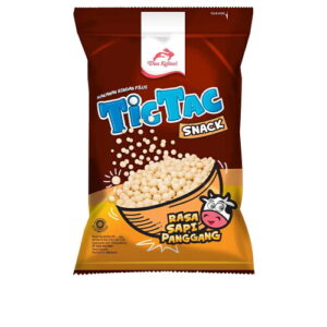1869 Dua Kelinci Snack Pilus Tic Tac Sapi Panggang 80g
