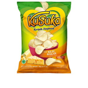 1897 Kusuka Keripik Singkong Keju Bakar Pck 60g