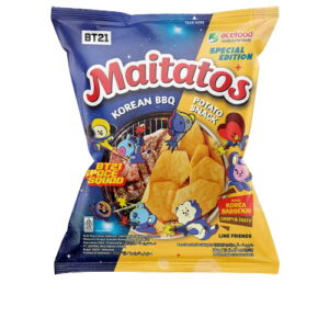1912 Mr Hottest Maitatos Snack Potato Chips Korean Bbq 70g