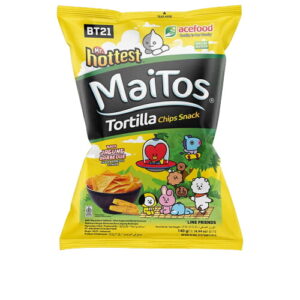 1913 Mr Hottest Snack Tortilla Chips Maitos Jagung Barbeque 140g