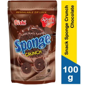 1922 Oishi Snack Sponge Crunch Chocolate 100g
