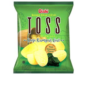 1927 Oishi Toss Potato Crisps Rumput Laut 75g