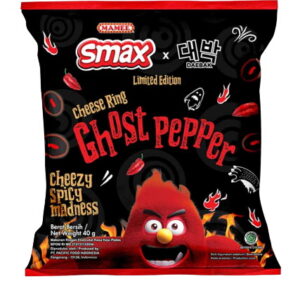1956 Smax Snack Cheese Ring Ghost Pepper 40g