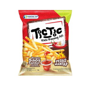 1979 Tic Tic Snack Crunchy Stick Bawang Saos Pedas Mantap 65g