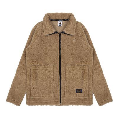 Merk Jaket Bulu Pria & Wanita - House of Smith - Newkat Cream Jaket Bulu Terbaik Pria & Wanita - House of Smith - Newkat Cream