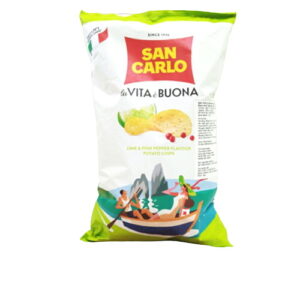 2003 San Carlo Keripik Kentang Piu Gusto Lime 150g