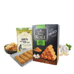 2063 Krisma Food Garlic Chicken Floss Egg Roll 80g