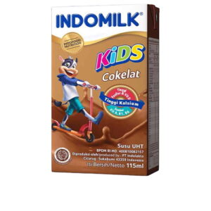 2168 Indomilk Susu Cair Uht Kids Cokelat Tpk 115ml