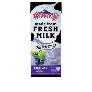 2184 Cimory Fresh Milk Uht Blueberry 250ml