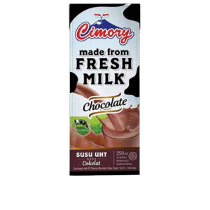 2187 Cimory Fresh Milk Uht Chocolate 250ml
