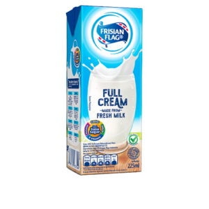 2197 Frisian Flag Susu Cair Uht Full Cream 225ml