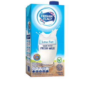 2198 Frisian Flag Susu Cair Uht Low Fat 946ml