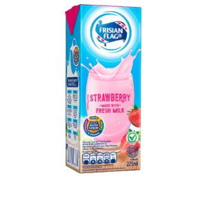 2201 Frisian Flag Susu Cair Uht Strawberry 225ml