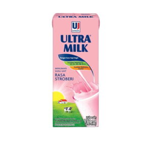 2283 Ultra Susu Uht Steril Slim Strawberry Tpk 250ml