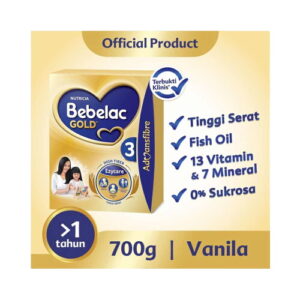 2310 Bebelac Gold 3 Susu Bubuk Vanilla 700g