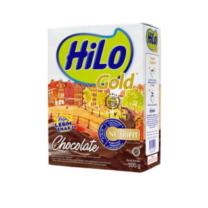 2406 Hilo Gold Susu Bubuk Hi Calcium Chocolate 500g