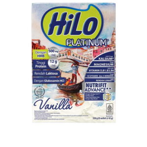 2415 Hilo Susu Bubuk Hi Calcium Platinum Vanilla 336g