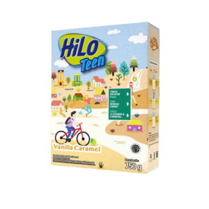 2417 Hilo Teen Susu Bubuk Hi Calsium Vanilla Caramel 750g