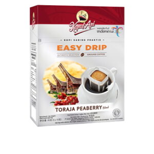 2606 Kapal Api Kopi Instant Easy Drip Toraja Peaberry 5x10g