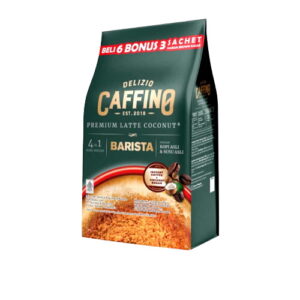 2614 Caffino Barista Kopi Instant 4in1 6 3 Latte Coconut 225g