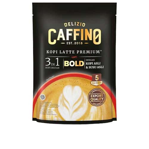 Caffino Kopi Instant 3 In 1 (5'S) Bold 150g 2616 Caffino Kopi Instant 3 In 1 5 S Bold 150g 1