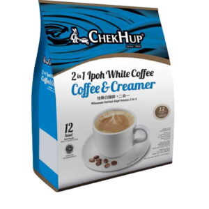 2622 Chekhup White Coffe 2 In 1 No Added Sugar Bag 360 450g