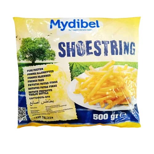 Mydibel Shoestring (Kentang Goreng Beku) 500G 2934 Mydibel Shoestring Kentang Goreng Beku 500g