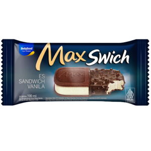 3120 Indoeskrim Ice Cream Max Swich Vanilla Nut 100ml