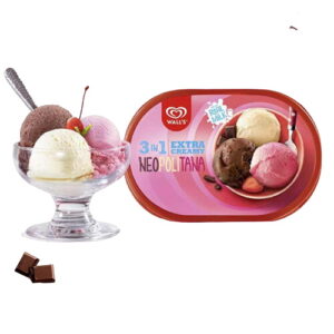 3157 Wall S Ice Cream Neopolitana Extra Creamy 350ml
