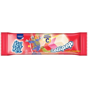 3167 Indoeskrim Ice Cream Kul Kul Lollipop Lychee Strawberry 50ml