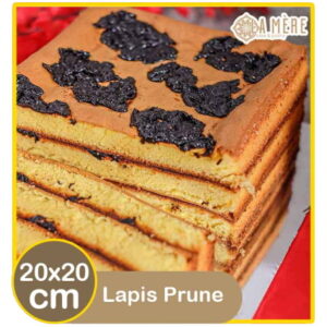 3335 La Mere Lapis Prune Blue Band 20x20cm