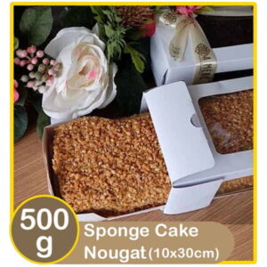 3343 La Mere Sponge Cake Nougat 10x30cm