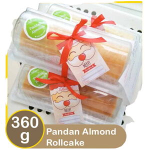 3377 Rollicious Cake Pandan Almond Rollcake