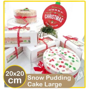 3378 Rollicious Cake Snow Pudding Cake Large 20x20cm