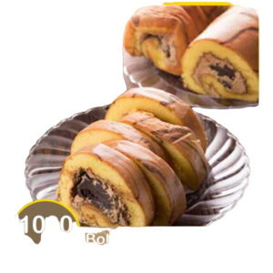 3390 Whencake Bolu Gulung Medan Rasa Cokelat Pcs Large