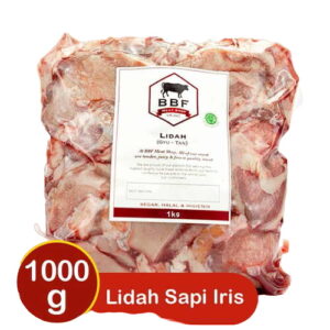 3437 Bbf Meat Lidah Sapi Iris 1000g